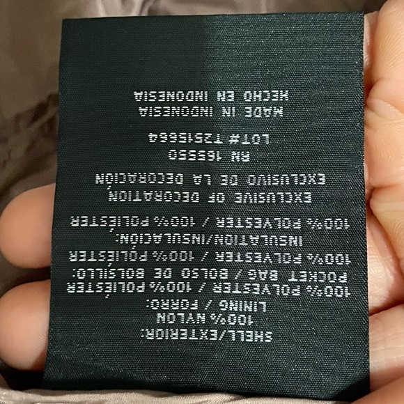 32 Degrees Heat Pinkish-Brown color Quilted Puffer Vest | Size Medium - Picture 8 of 12